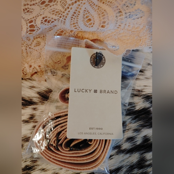 Lucky Brand Full Figure Removeable Straps Smooth & Lace Bra Cream Size 42D - Picture 3 of 9